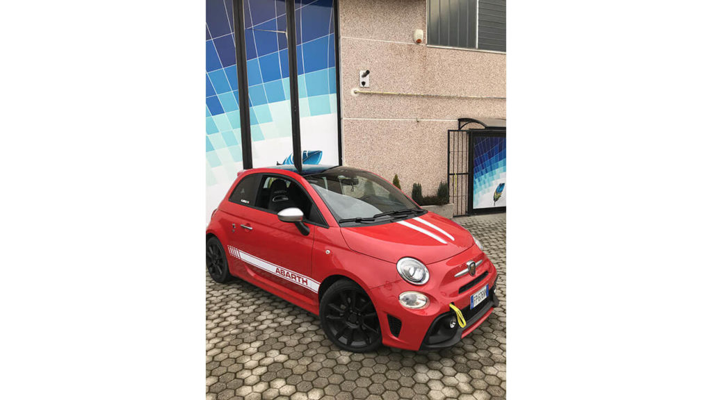 decorazione fiat  personalizzata codogno grafiche borella