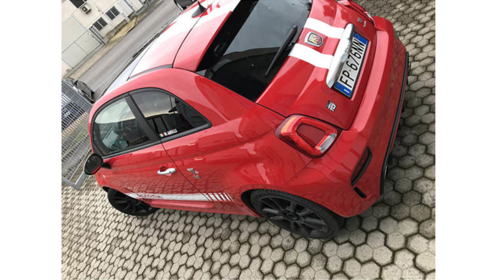 decorazione fiat  personalizzata codogno grafiche borella